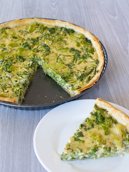 Easy Broccoli Quiche Without Cheese or Crust Easy Shmeezy Recipes