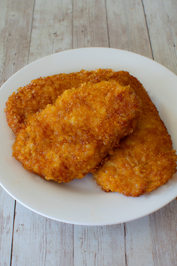 Easy Cornflake Chicken Schnitzels - Easy Shmeezy Recipes